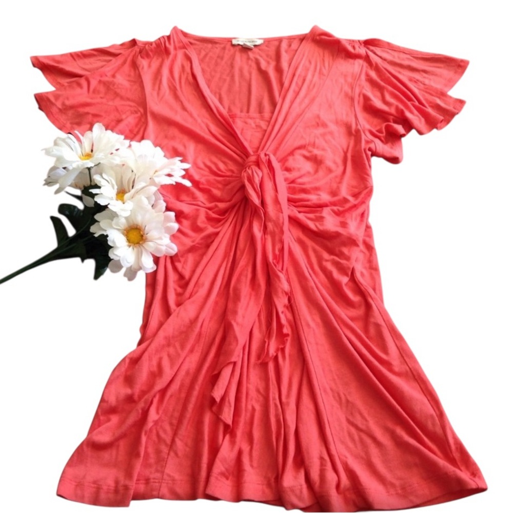 Boston Proper coral top
